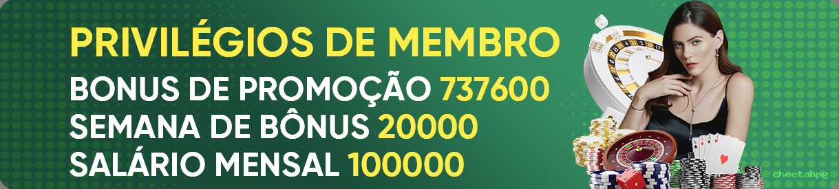 Programa VIP exclusivo da cheetahpg